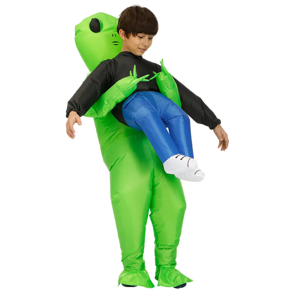 Inflatable Alien Costume – Blow-Up Spacesuit for Halloween, Parties, and Cosplay”