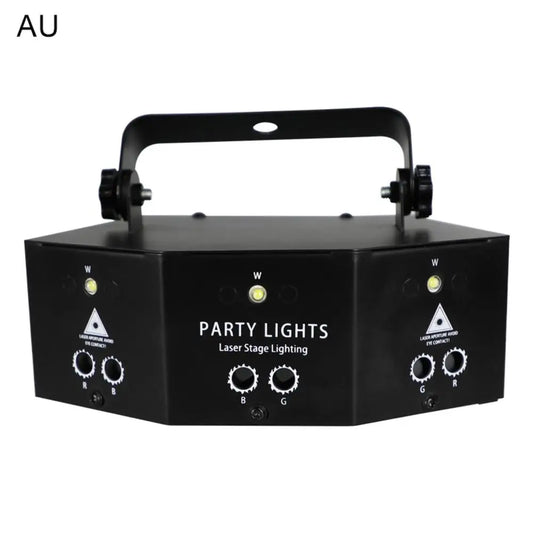 9-Eye Laser Stage Light - Professional Party & DJ Lighting