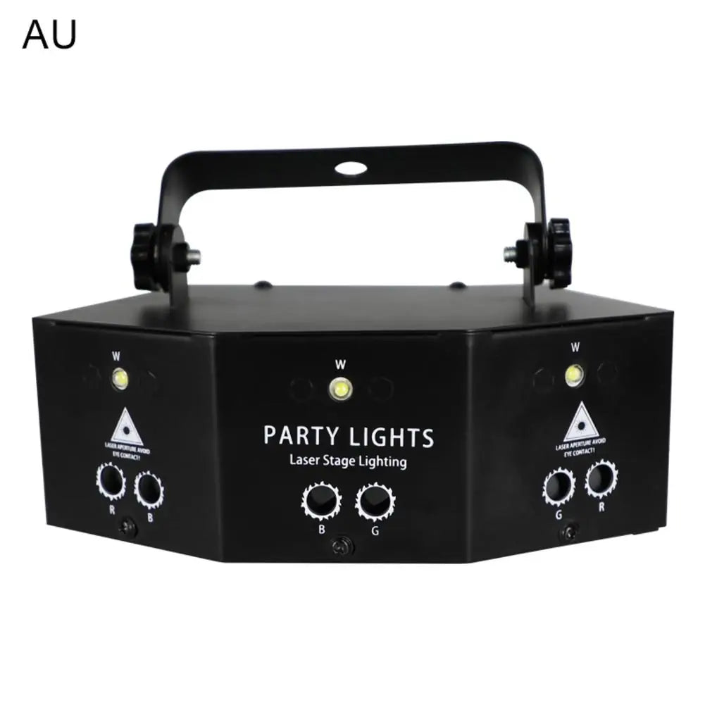 9-Eye Laser Stage Light - Professional Party & DJ Lighting